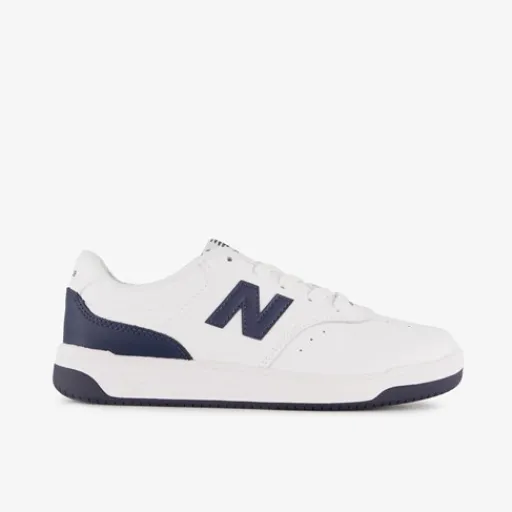 New Balance PSB80 leren jongens sneakers wit blauw Discount