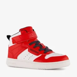 Skechers Quick Street jongens sneakers rood wit Discount