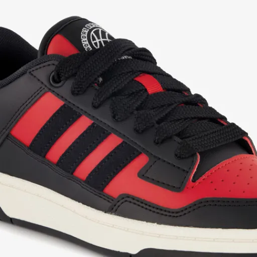 Adidas Rapid Court Low jongens sneakers rood zwart Discount