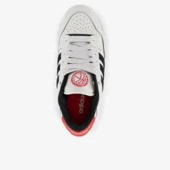 Adidas Rapid Court Low kinder sneakers grijs rood Sale
