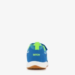 Dutchy Rebound kinder zaalschoenen blauw groen Outlet