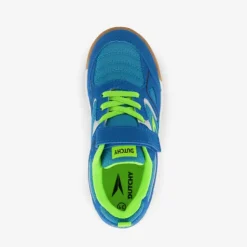 Dutchy Rebound kinder zaalschoenen blauw groen Outlet