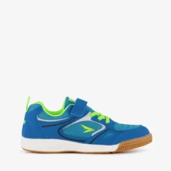 Dutchy Rebound kinder zaalschoenen blauw groen Outlet