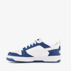Puma Rebound V6 LO jongens sneakers wit blauw Best