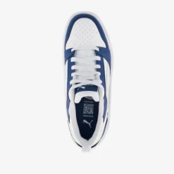 Puma Rebound V6 LO jongens sneakers wit blauw Best