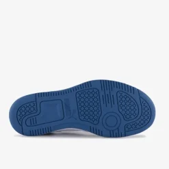 Puma Rebound V6 LO kinder sneakers wit blauw Clearance