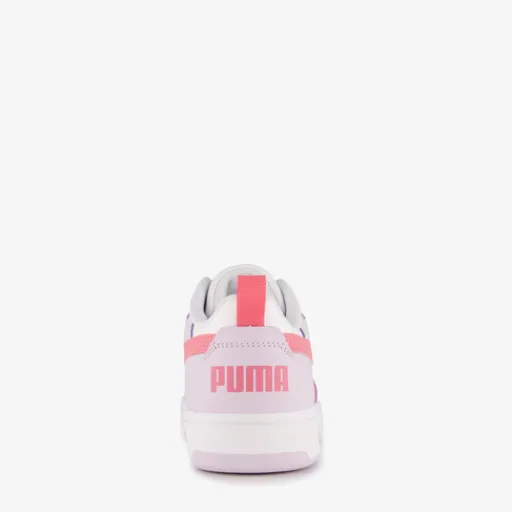 Puma Rebound V6 LO meisjes sneakers paars roze Clearance