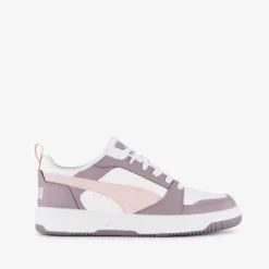 Puma Rebound V6 Low dames sneaker paars wit