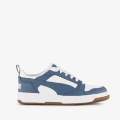 Puma Rebound V6 Low dames sneaker blauw wit Best