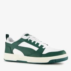 Puma Rebound V6 Low heren sneakers groen wit Hot