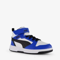 Puma Rebound V6 Mid kinder dames sneakers blauw Clearance