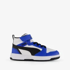 Puma Rebound V6 Mid kinder dames sneakers blauw Clearance