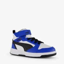 Puma Rebound V6 Mid kinder sneakers blauw Hot