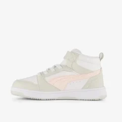 Puma Rebound V6 Mid meisjes sneakers grijs Outlet