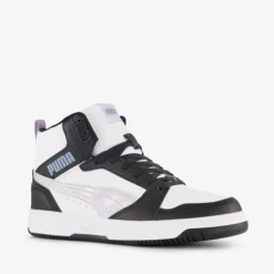 Puma Rebound V6 Mid Space Belle meisjes sneakers zwart lila Hot