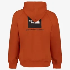 The North Face Redbox heren hoodie roestbruin Clearance