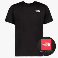 The North Face Redbox heren T-shirt zwart Clearance