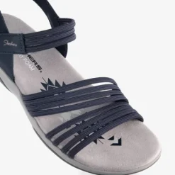 Skechers Reggae Slim Coffee dames sandalen blauw Best
