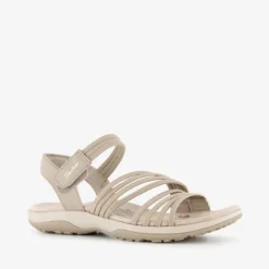 Skechers Reggae Slim Coffee dames sandalen beige Outlet