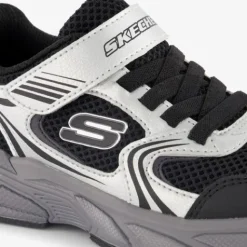Skechers Retro-Graph jongens sneakers zwart grijs