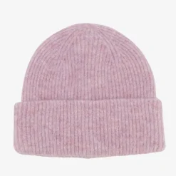 Scapino Ribgebreide dames muts lila