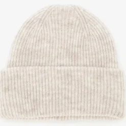Scapino Ribgebreide dames muts wit