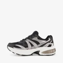 Skechers Shadow Stellar 90 dames sneakers zwart zilver Clearance