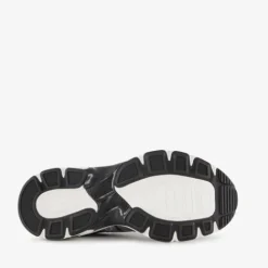 Skechers Shadow Stellar 90 dames sneakers zwart zilver Clearance