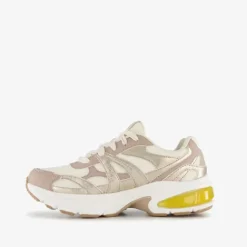 Skechers Shadow Stellar 90 dames sneakers wit roze New