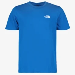 The North Face Simple Dome heren T-shirt blauw Online