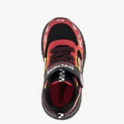 Skechers Skech Tracks jongens sneakers rood zwart Clearance