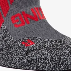 Osaga Skisokken rood grijs Clearance