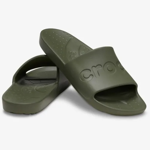 Crocs Slide heren badslippers army Hot