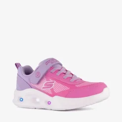 Skechers S-Lights: Sola Glow meisjes sneakers roze Clearance