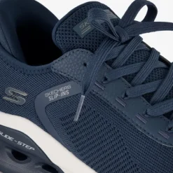 Skechers Slip-ins: BOBS Sport Arc Wave 2.0 heren sneakers blauw Hot