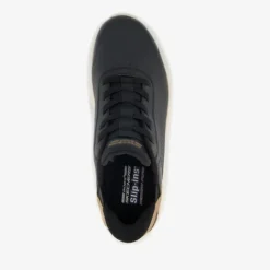 Skechers Slip-ins: BOBS Sport Squad heren sneakers zwart goud Sale