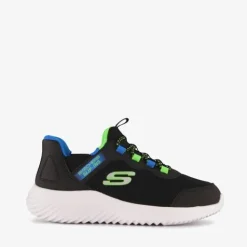 Skechers Slip-ins Bounder jongens sneakers zwart Sale