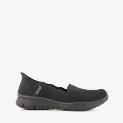 Skechers Slip-ins: Seager dames instappers zwart