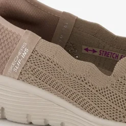Skechers Slip-ins: Seager dames instappers beige New