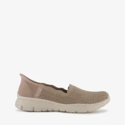 Skechers Slip-ins: Seager dames instappers beige New