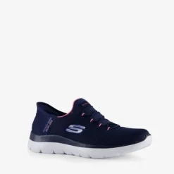 Skechers Slip-ins: Summits dames sneakers blauw Best