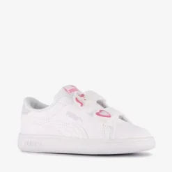 Puma Smash 3.0 Badges meisjes sneakers wit Discount