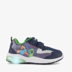 Minecraft Sneakers met lichtjes blauw Online