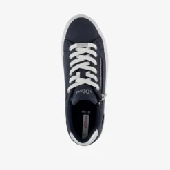 s.Oliver dames sneakers blauw zilver Best