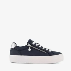 s.Oliver dames sneakers blauw zilver Best