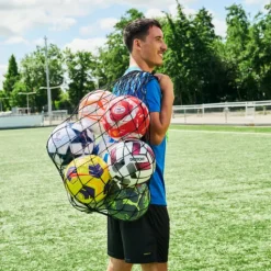 Nike Strike voetbal wit blauw Online