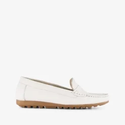 Hush Puppies Suède dames mocassins wit Clearance