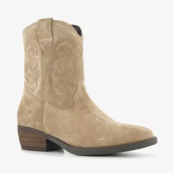 Harper Suède dames western boots lichtbruin Discount