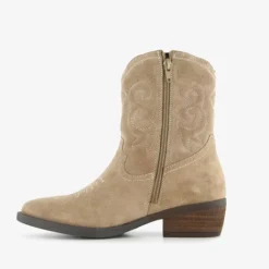 Harper Suède dames western boots lichtbruin Discount
