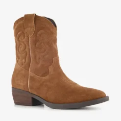 Harper Suède dames western boots cognac